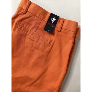 NWT Stafford Prep Men's Shorts Orange‎ Size 40